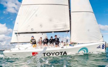 Emirates Team New Zealand announced as naming rights Partner of RNZYS Youth Training Programme The Emirates Team New Zealand Youth Training Programme is a key component to the Royal New Zealand Yacht Squadron’s performance sailing offerings. A fleet of 10 one-design Elliott 7s are used for the programme, with each boat also sponsored. Toyota New Zealand is a also a proud supporter of the programme. // Photo credit: Suellen Hurling / Live Sail Die