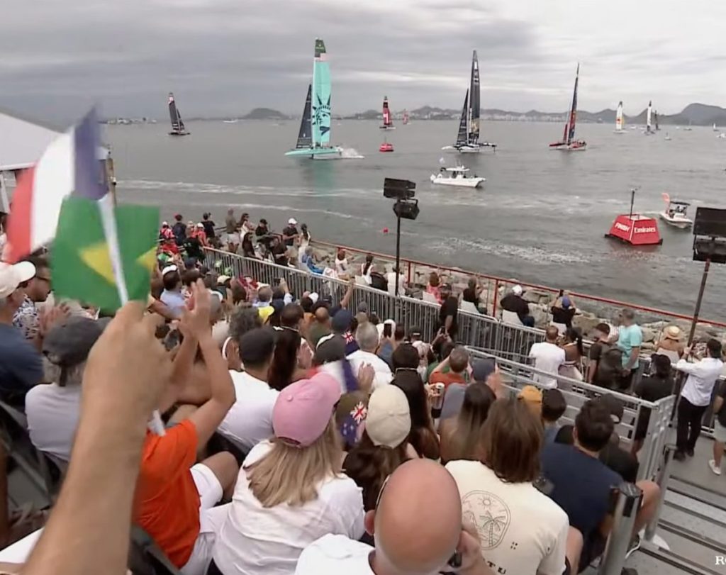 SailGP Rio Fleet Race 1 // Photo credit: SailGP Media