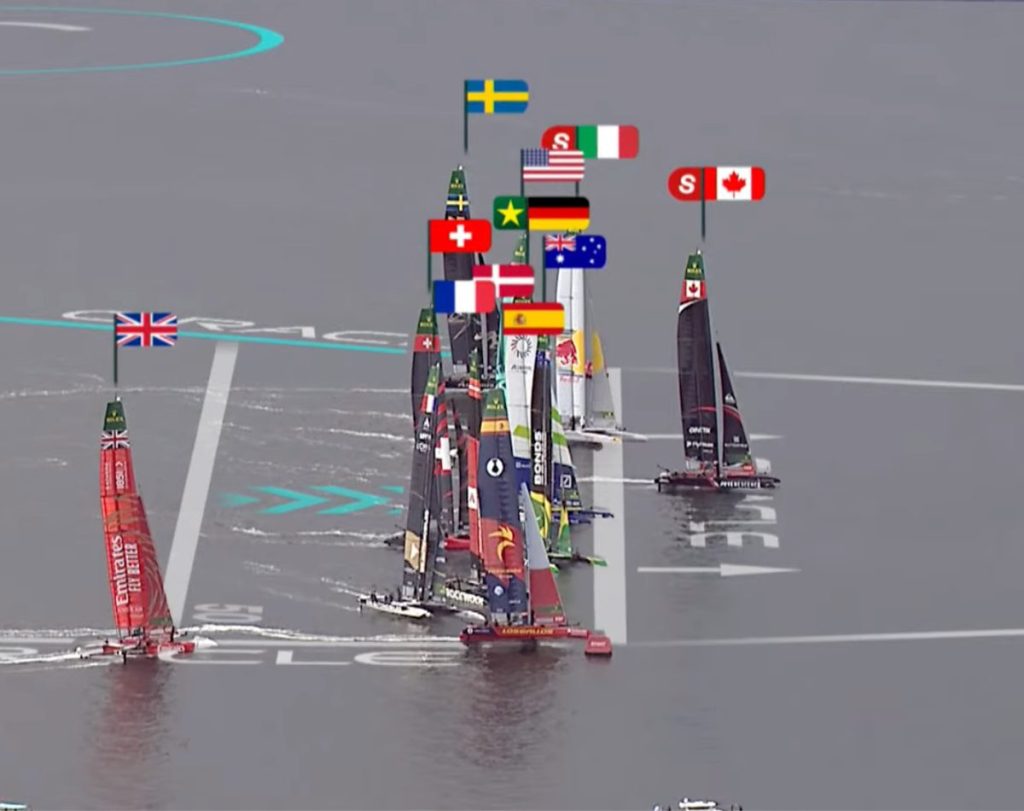 SailGP Rio Fleet Race 1 // Photo credit: SailGP Media