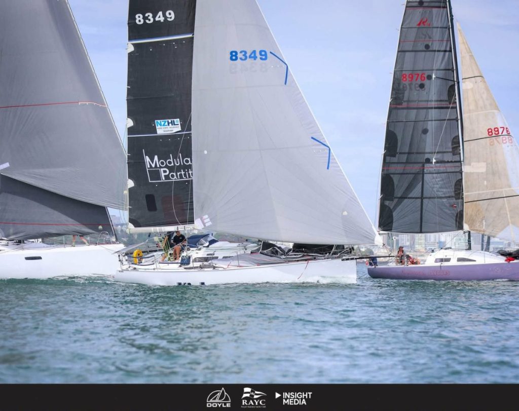 In the mix where it matters, Kick holding her own against a competitive offshore fleet. // Photo credit: Insight Media