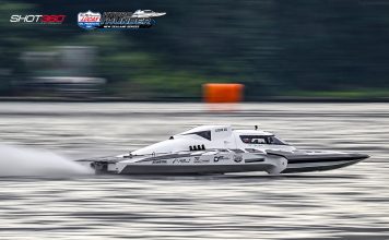 Lupton vs Australia: The E.C. Griffith Cup is on Ken Lupton // Photo credit: Shot 360 Photography