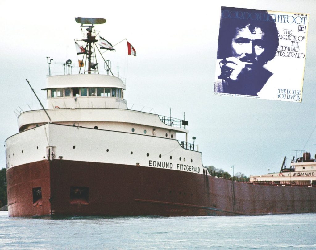 The ship was designed as a bulk carrier for transporting iron ore.