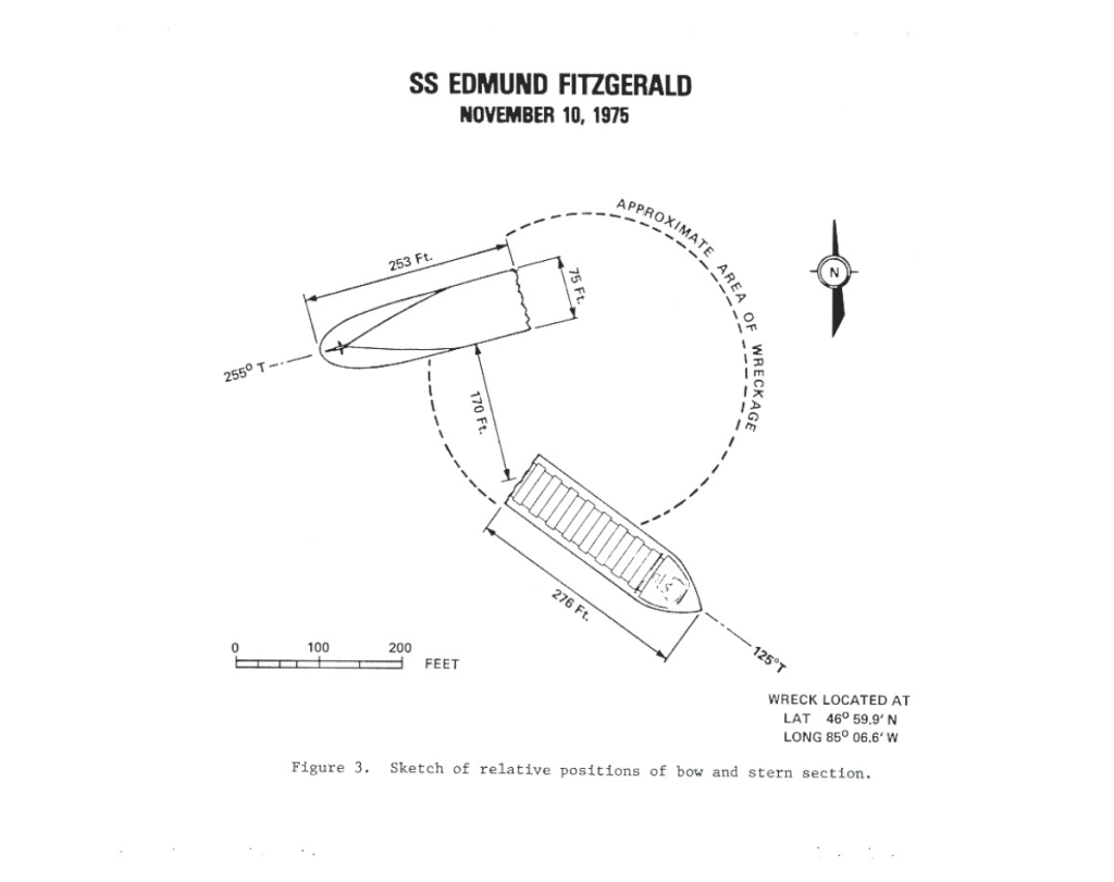 There are plenty of photographic records of the Edmund Fitzgerald at work but no clear explanation for her sinking, the cause of which remains a mystery.
