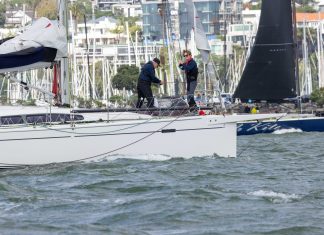 Wet, fast and a long way from home — the Three Kings fleet at 24 hours