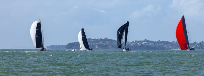 Start of the 2026 Three Kings Offshore Yacht Race // Photo credit: Roger Mills / Boating New Zealand