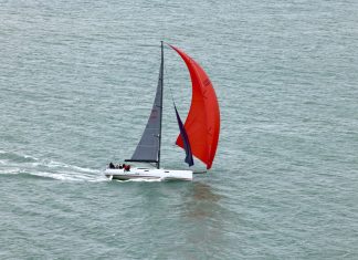 Equilibrium crosses the 2026 Three Kings finish line — third on the water and loving it — watch