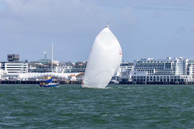 Start of the 2026 Three Kings Offshore Yacht Race. // Photo credit: Roger Mills / Boating New Zealand