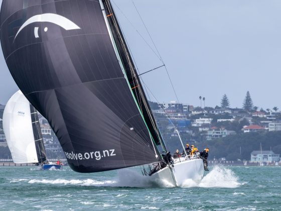 Start of the 2026 Three Kings Offshore Yacht Race. // Photo credit: Roger Mills / Boating New Zealand