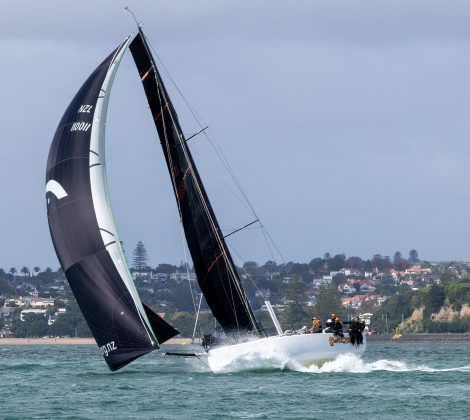 Start of the 2026 Three Kings Offshore Yacht Race. // Photo credit: Roger Mills / Boating New Zealand