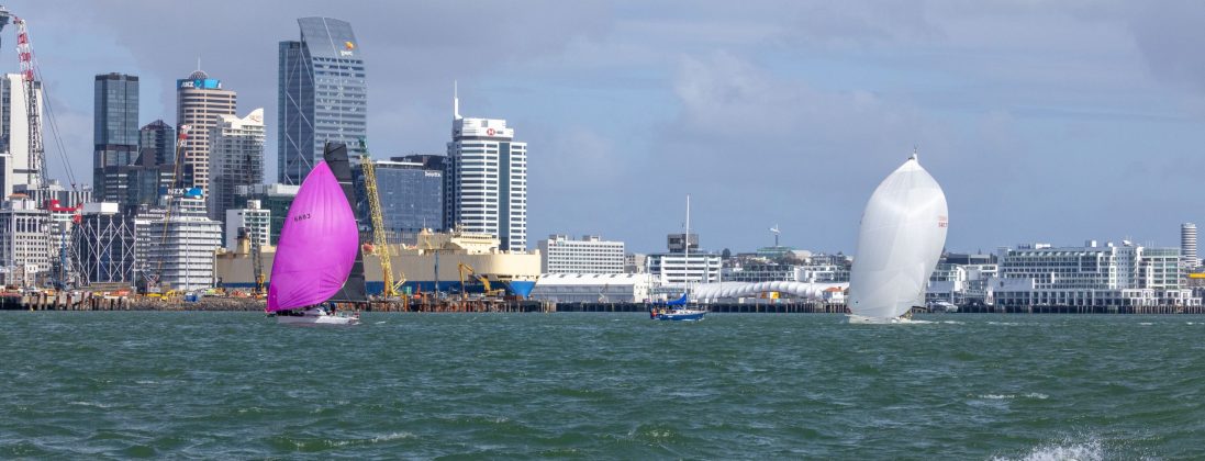Start of the 2026 Three Kings Offshore Yacht Race. // Photo credit: Roger Mills / Boating New Zealand