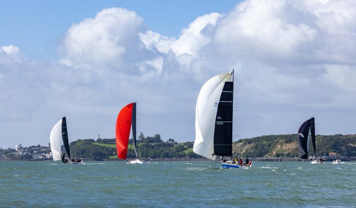 Start of the 2026 Three Kings Offshore Yacht Race. // Photo credit: Roger Mills / Boating New Zealand