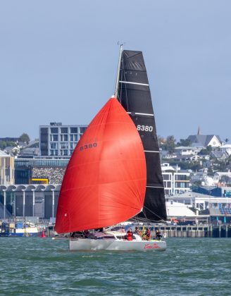 Start of the 2026 Three Kings Offshore Yacht Race. // Photo credit: Roger Mills / Boating New Zealand