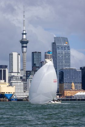 Start of the 2026 Three Kings Offshore Yacht Race. // Photo credit: Roger Mills / Boating New Zealand