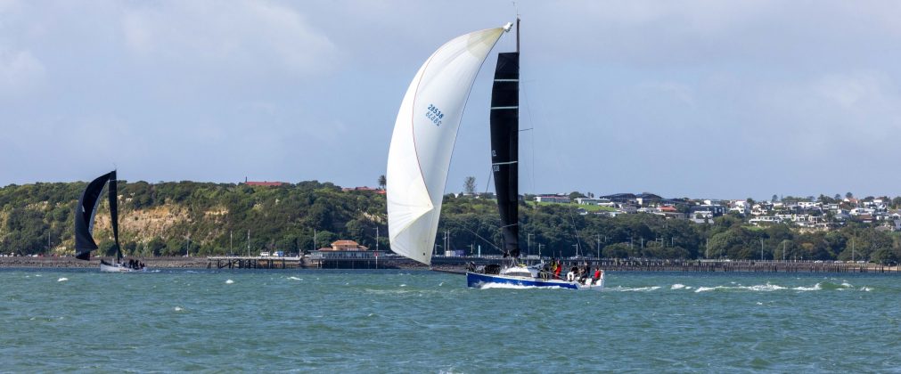 Start of the 2026 Three Kings Offshore Yacht Race. // Photo credit: Roger Mills / Boating New Zealand