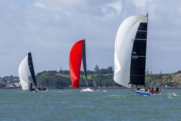 Start of the 2026 Three Kings Offshore Yacht Race. // Photo credit: Roger Mills / Boating New Zealand