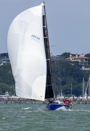 Start of the 2026 Three Kings Offshore Yacht Race. // Photo credit: Roger Mills / Boating New Zealand