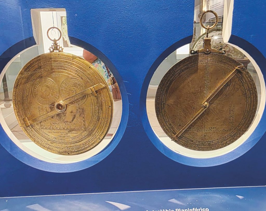 Portuguese sailors and astronomers advanced navigation and fine-tuned instruments like the astrolabe. // Photo credit: LAWRENCE SCHÄFFLER