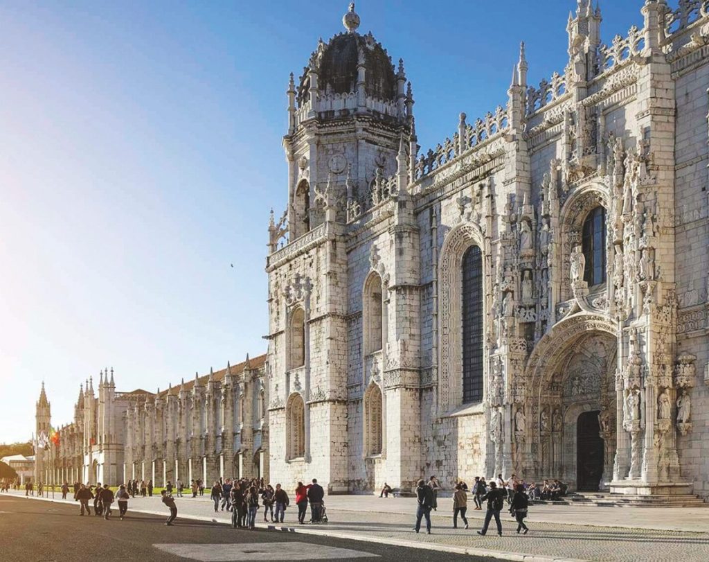 Remarkably, Lisbon’s famous Jeronimos Monastery. // Photo credit: LAWRENCE SCHÄFFLER