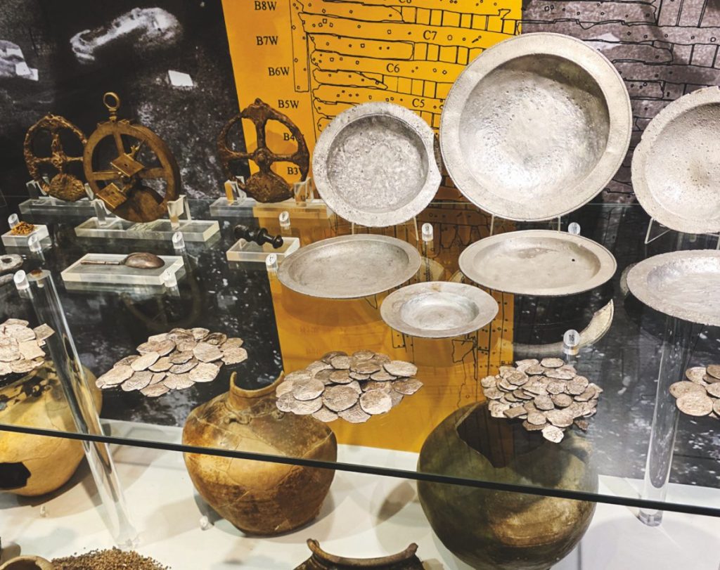 Some of the treasure that awaited adventurous explorers. // Photo credit: LAWRENCE SCHÄFFLER