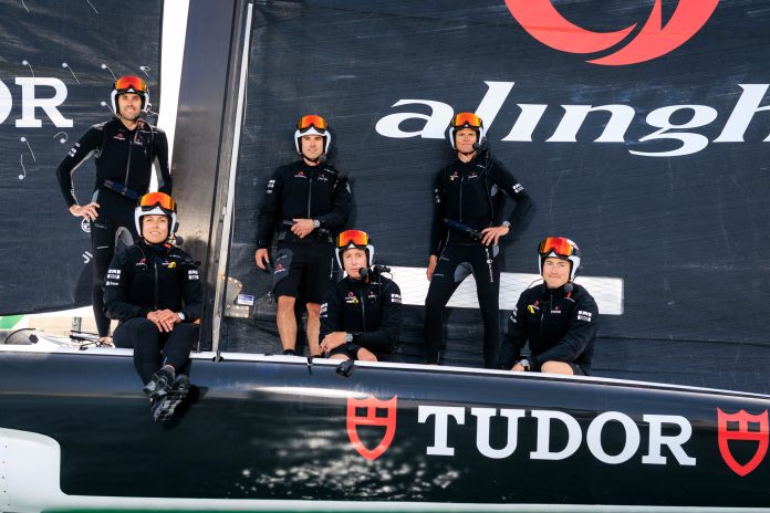 38th America's Cup Team Alinghi team featuring Kiwi Phil Robertson // Team Alinghi