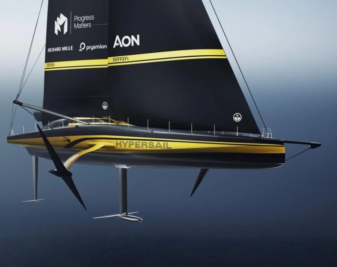 Ferrari puts its colours on the water. // Photo credit: Ferrari