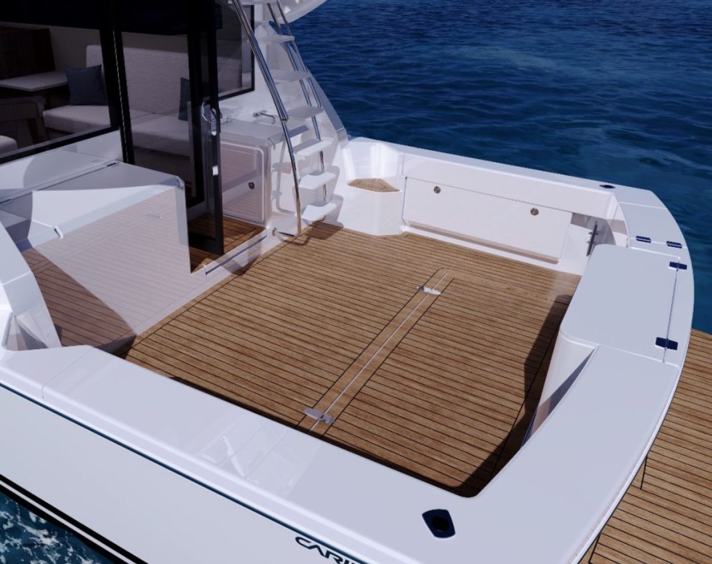 Caribbean 40F // Photo credit: Caribbean Boats