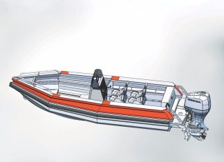 Purpose-built powerboat for maritime training Purpose-built powerboat for maritime training