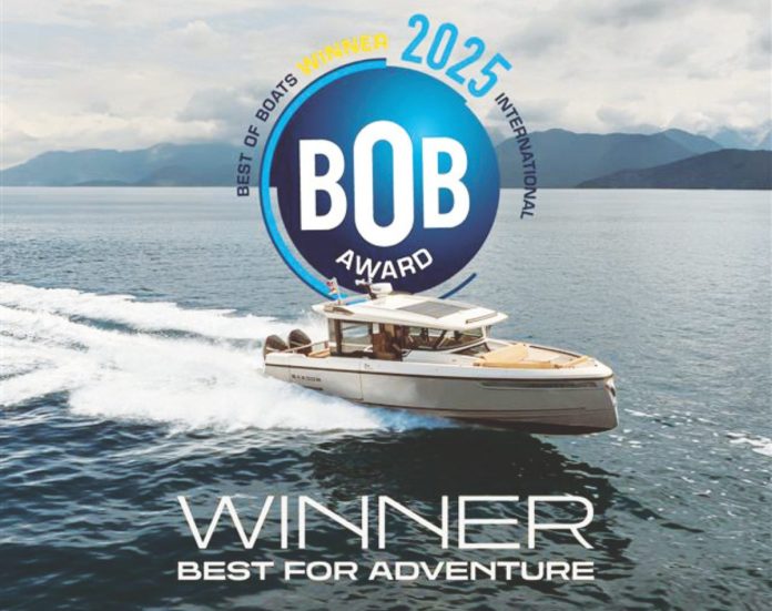Saxdor 340 GTWA wins BOB ‘Best for Adventure’ Category // Supplied