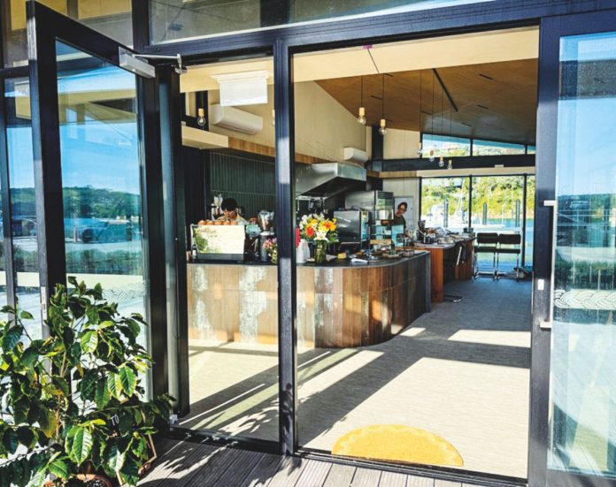 Waiheke Marina Café opens in Pūtiki Bay // Supplied