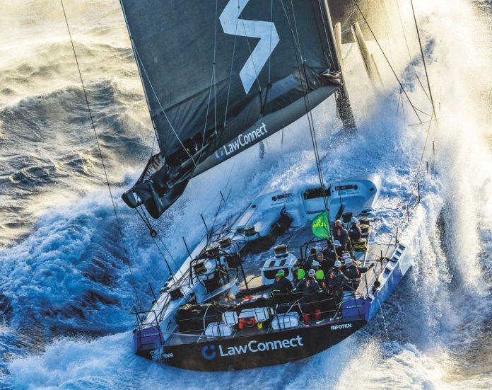 LawConnect in the Rolex Sydney to Hobart Yacht Race // Supplied