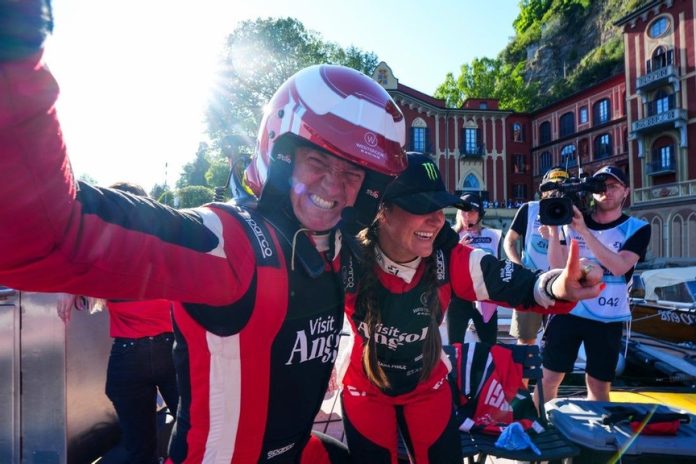 Will Smith's team, Westbrook Racing, win at Lake Como for Round 2 of the 2026 E1 Series // E1 Series