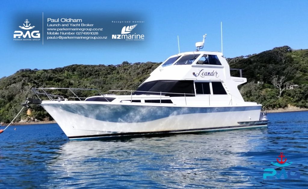 1994 Lidgard Enclosed Flybridge // Supplied: Tradeaboat