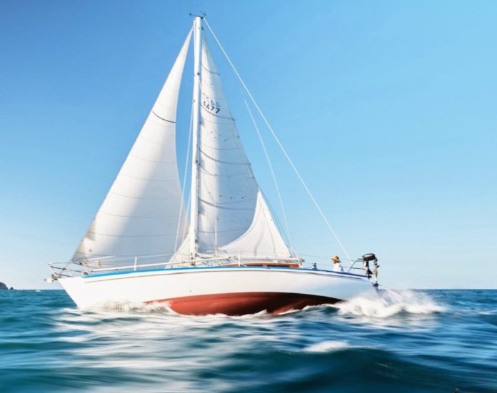 Bluegrass, a 1977 Lidgard 38 // Supplied: Tradeaboat