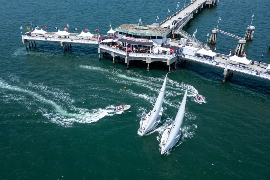 2026 LBYC Congressional Cup, Day 1. Long Beach Yacht Club, Long Beach, CA. April 29, 2026. // Photo credit: Ian Roman / WMRT