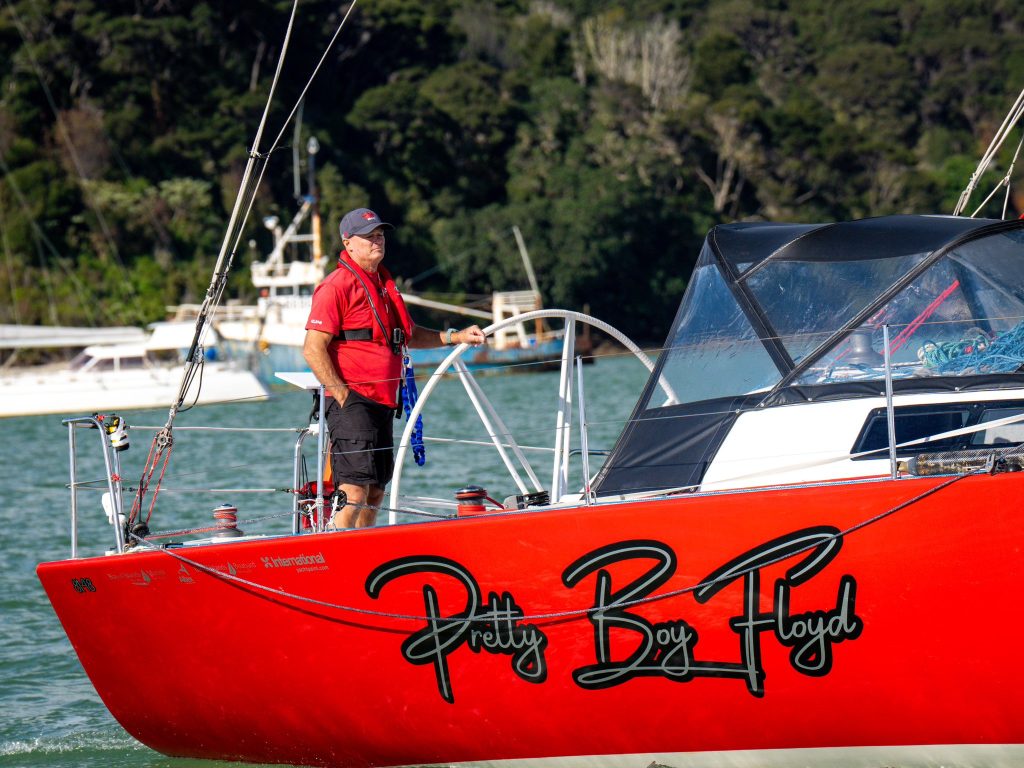 Pretty Boy Floyd at the start of the 2026 Solo Trans-Tasman Yacht Challenge // Photo credit: Insight Media