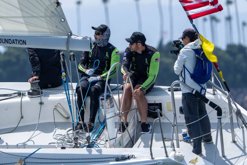 Chris Poole/ Riptide Racing. LBYC Congressional Cup, Day 4. Long Beach Yacht Club, Long Beach, CA. May 02, 2026. // Photo credit: Ian Roman / WMRT2026 