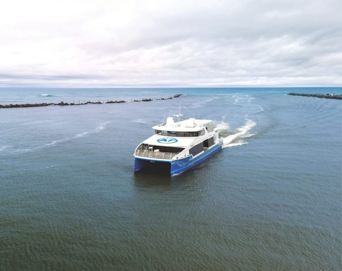 Fullers360 electric-hybrid ferry // Supplied
