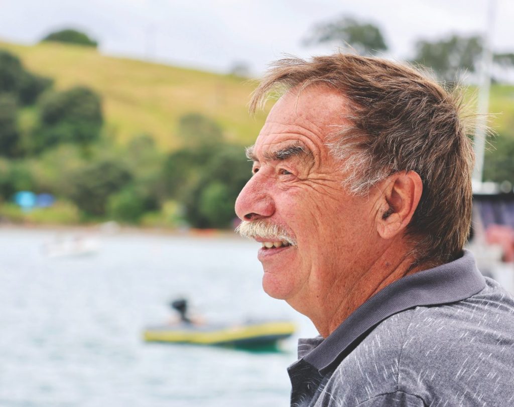 Eric Gray at the 2024 Mahurangi Regatta.  // Photos courtesy of the Gray family