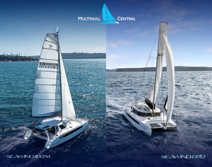 Seawind 1160XL (L) and Seawind 1370 (R)