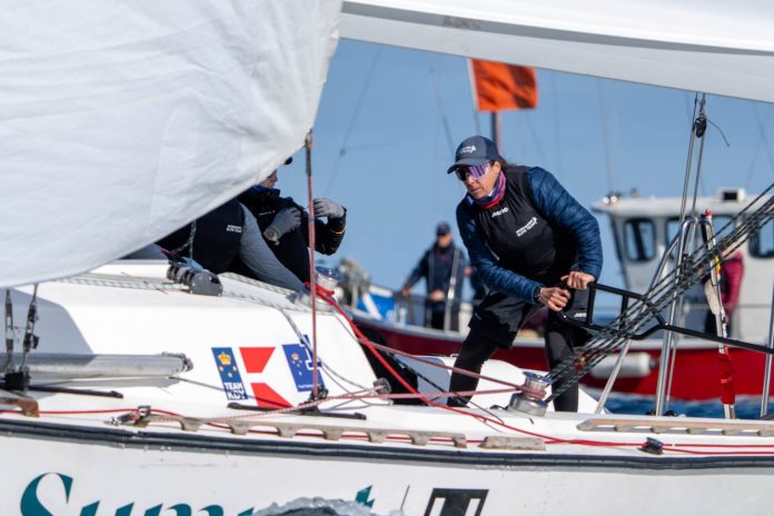 KDY Women’s Match Race 2026, Day 1. KDY, Rungsted Kyst, Denmark. May 07, 2026. // Photo credit: Ian Roman / WWMRT