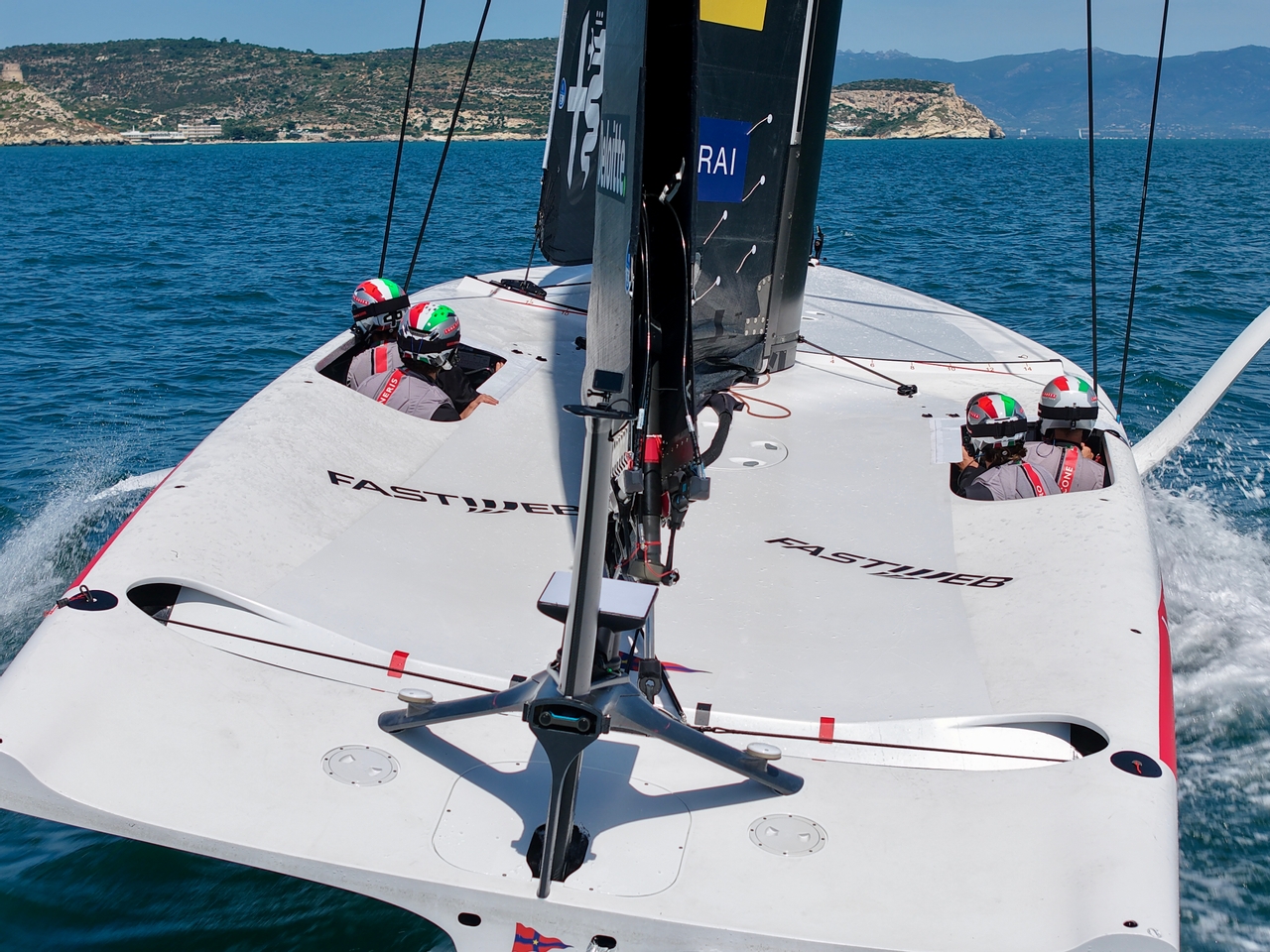 Luna Rossa Recons The Sardinia Racecourse