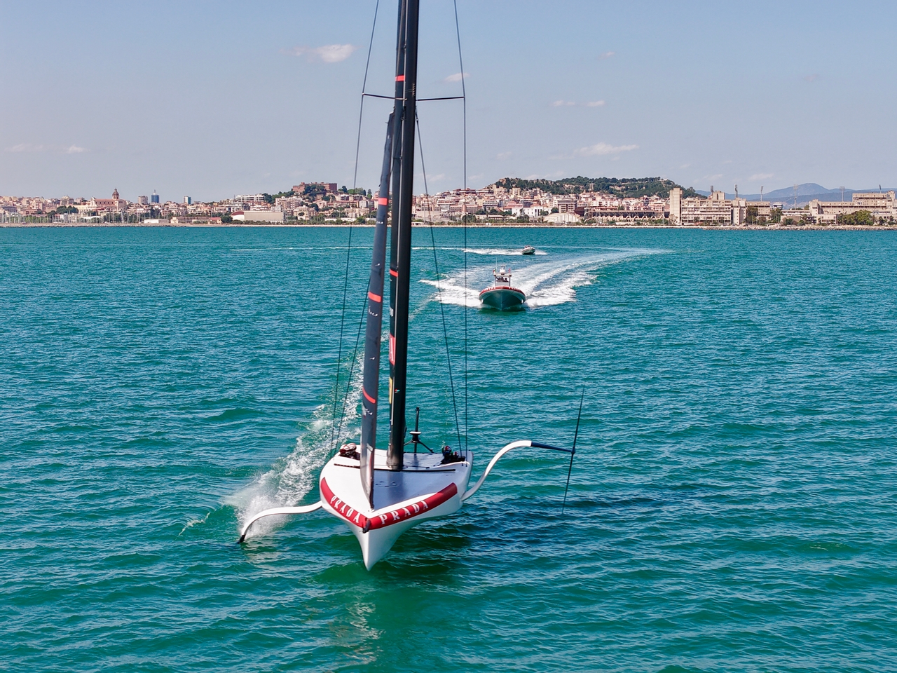 Luna Rossa Recons The Sardinia Racecourse
