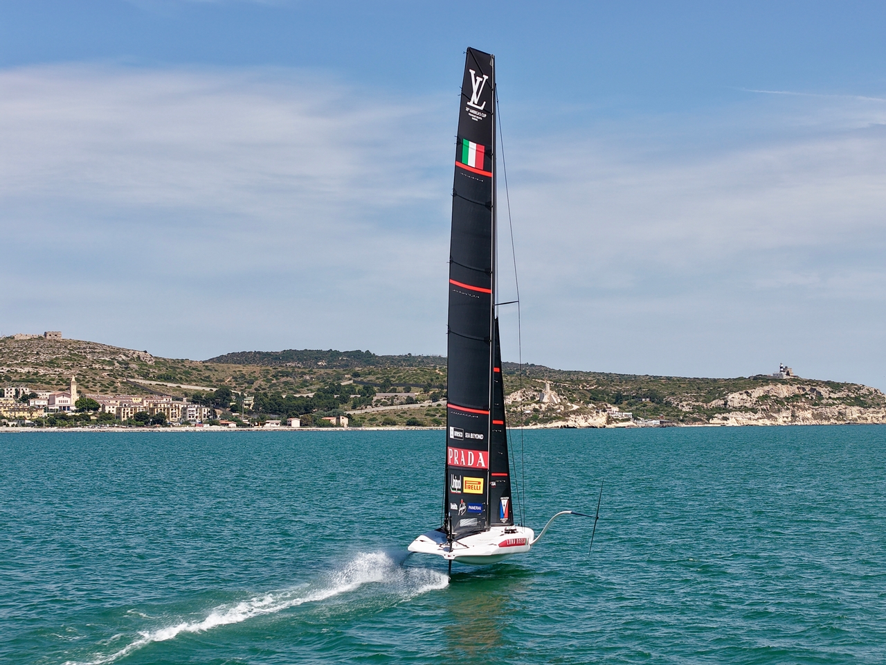 Luna Rossa Recons The Sardinia Racecourse