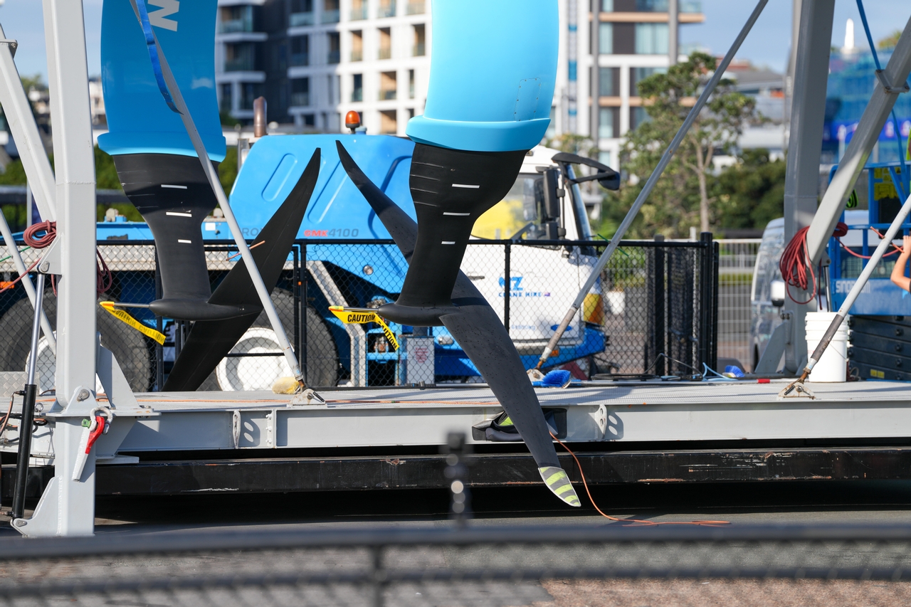 Recon Log: Emirates Team New Zealand’s ‘taihoro’ Reveals Subtle Changes