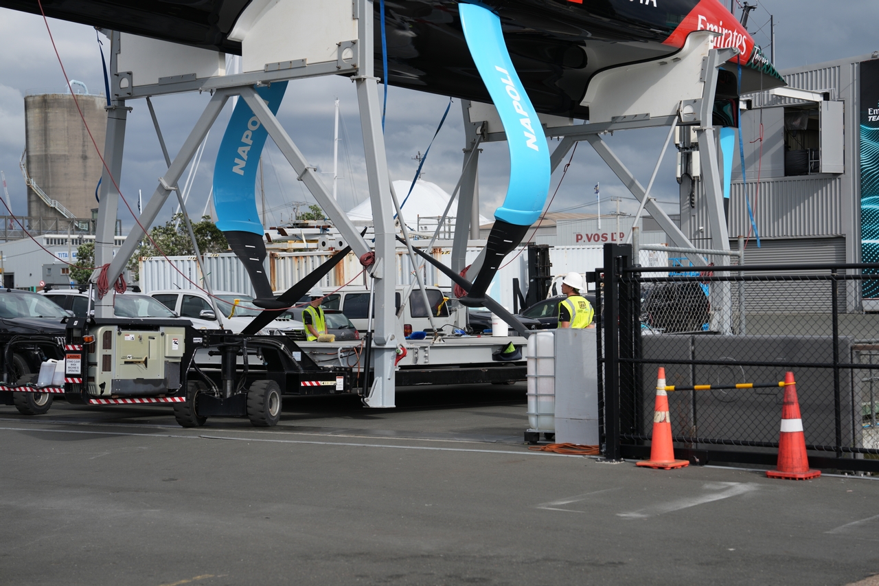 Recon Log: Emirates Team New Zealand’s ‘taihoro’ Reveals Subtle Changes