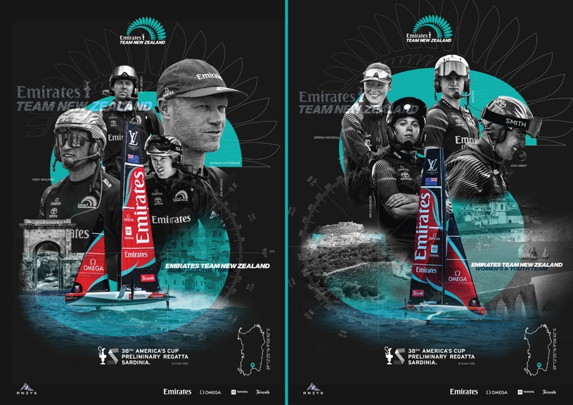 Emirates Team New Zealand Announces Dual Ac40 Line-Ups For Preliminary Regatta Sardinia