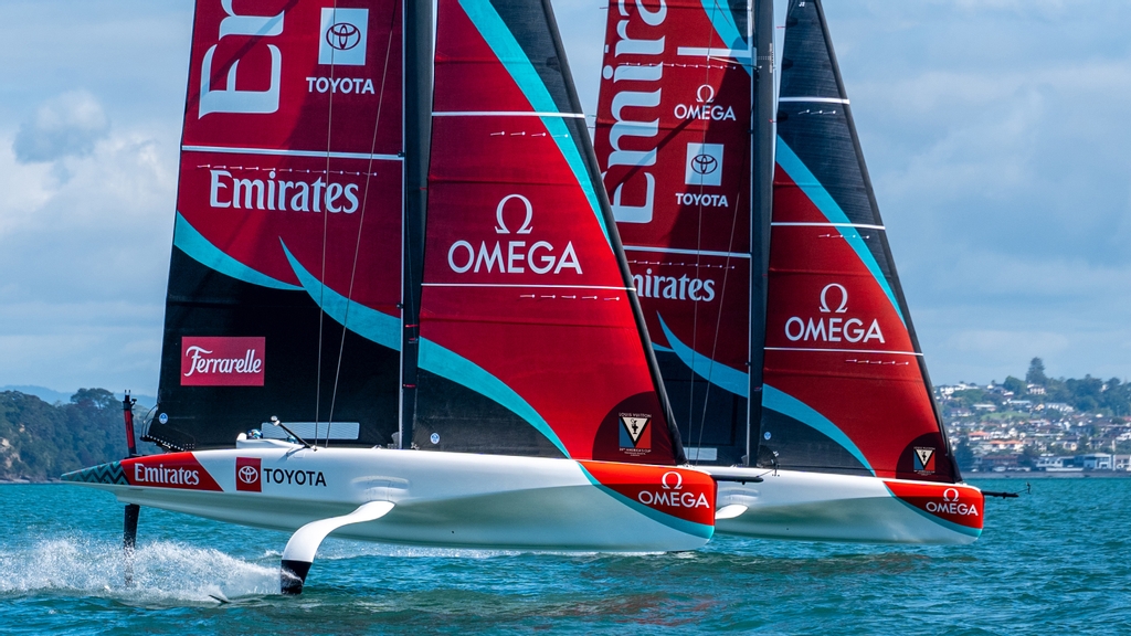 Emirates Team New Zealand Announces Dual Ac40 Line-Ups For Preliminary Regatta Sardinia