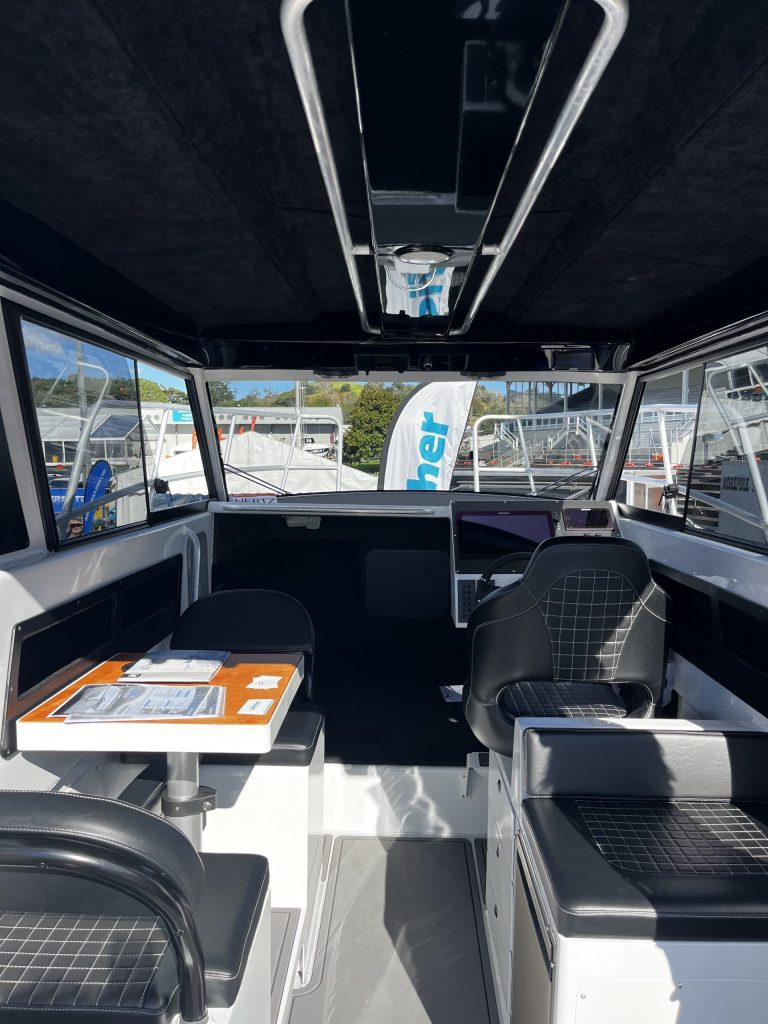 Interior of the Kingfisher 730 // BNZ