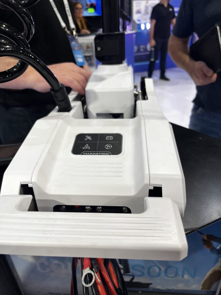 The MarineMind trolling motor at the 2026 Hutchwilco New Zealand Boat Show // BNZ