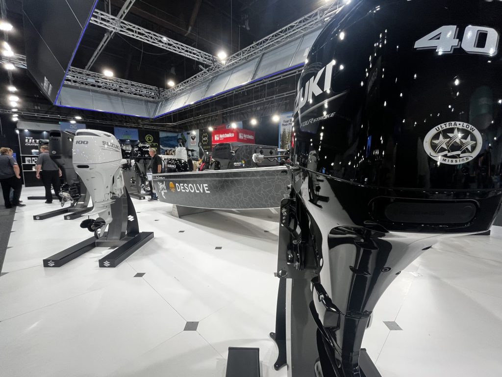 Suzuki pavilion at the 2026 Hutchwilco New Zealand Boat Show // BNZ